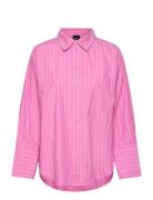 Gina Tricot Poplin Shirt Rosa