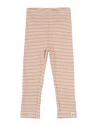 Petit Piao Legging Modal Striped Beige