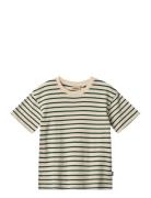 Wheat T-Shirt S/S Fabian Grön