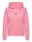 GANT Reg Shield Hoodie Rosa
