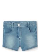 Boboli Fleece Denim Shorts Blå