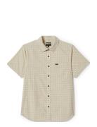 Brixton Charter Print S/S Wvn Kräm