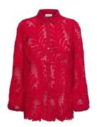 Coster Copenhagen Lace Shirt Röd