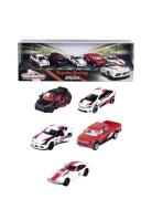 Majorette Majorette Toyota Racerbil 5-Pack Presentförpackning Multi/pa...