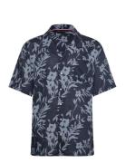 Tommy Hilfiger Bowling Shirt Marinblå