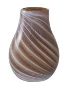 House Nordic Jora - Vase, Glass, Brown, Ø16X23 Cm Brun