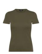 Lauren Ralph Lauren Stretch Cotton Tee Grön