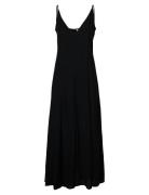 Selected Femme Slfjosella Tiered Ankle Strap Dress Svart