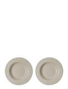 PotteryJo Daria Soupplate 26 Cm St Ware 2-Pack Beige