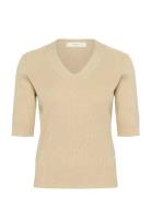 InWear Leenahiw V-Neck Blouse Beige