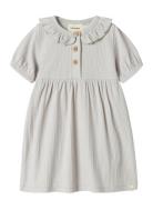 Lil'Atelier Nbffleura Ss Body Dress Lil Grå
