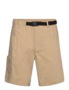 Anerkjendt Akjan Tec Grosgrain Belt Shorts Beige