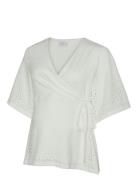 Mamalicious Mlangia Tess 24 Jrs Wrap Top 2F Vit