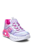 Skechers Girls Infinite Heart Lights Eternal Shimmer Multi/patterned