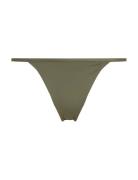 Calvin Klein Cheeky String Bikini Khaki Green