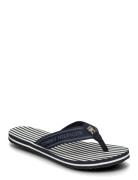 Tommy Hilfiger Th Stripes Beach Sandal Marinblå