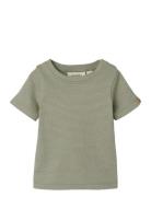 Lil'Atelier Nbmfeng Ss Slim Top Lil Grön