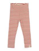 Petit Piao Legging Modal Striped Röd