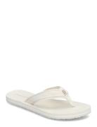 Tommy Hilfiger Th Stripes Beach Sandal Kräm