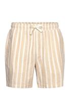 Solid Sdfried Shorts Beige