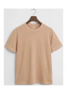 GANT Sunfaded Ss T-Shirt Beige