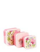 Puckator Set Of 3 Lunch Box S/M/L Rosa