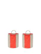 OYOY Living Design Kara Storage Basket Small - Set Of 2 Röd