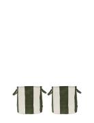 OYOY Living Design Kara Storage Basket Medium - Set Of 2 Grön