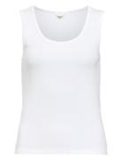 Object Objjamie S/L Sli Tank Top Noos Vit