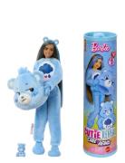 Barbie Cutie Reveal Care Bears Series Doll & Accessories In Grumpy Bea...