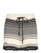 ALOHAS Paz Ecru Tricot Shorts Beige