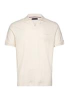 Tommy Hilfiger Cotton Linen Terry Reg Polo Vit