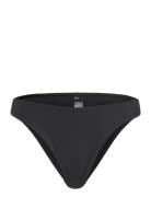 Monki Scooped High-Cut Bikini Underdelar Svart