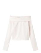 LMTD Nlfnove Ls Offshoulder Top Rosa