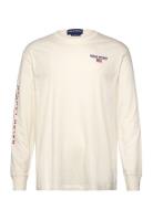 Polo Ralph Lauren Classic Fit Polo Sport Jersey T-Shirt Vit