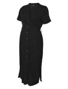 Vero Moda Maternity Vmmvica S/S Shirt Dress Ga Noos Svart