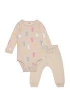 Lindex Set Body Trousers Back Focus E Beige