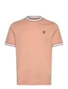 Lyle & Scott Multi Tipped T-Shirt Korall