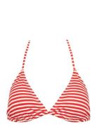 Missya Ibiza Top Jacquard Röd