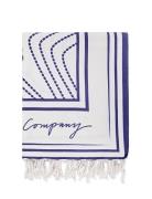 Lexington Clothing Starfish Printed Beach Scarf Vit