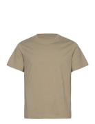 Weekday Short Boxy Heavyweight T-Shirt Grön