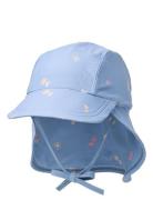 Wheat Uv Sun Hat Tonga Blå