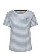 FREE/QUENT T-Shirt From Freequent In A Soft Material With Stripes. The...