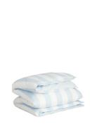 GANT Percale Stripe Double Duvet Blå