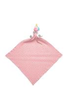 Geggamoja Blanket Striped Unicorn Multi/patterned
