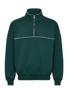 Abercrombie & Fitch Anf Mens Sweatshirts Grön