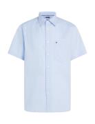 Tommy Hilfiger Flex Poplin Solid S/S Shirt Blå