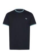 Fred Perry Twin Tipped T-Shirt Svart