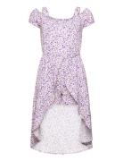 Lindex Dress High And Low With Shorts Lila