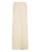 Malina Jessie Wide Fit Knitted Pants Kräm